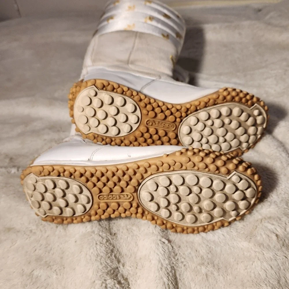 Vintage Adidas Missy Elliot‎ Insulated Fur Lined Suede Boots 133084 Womens 7